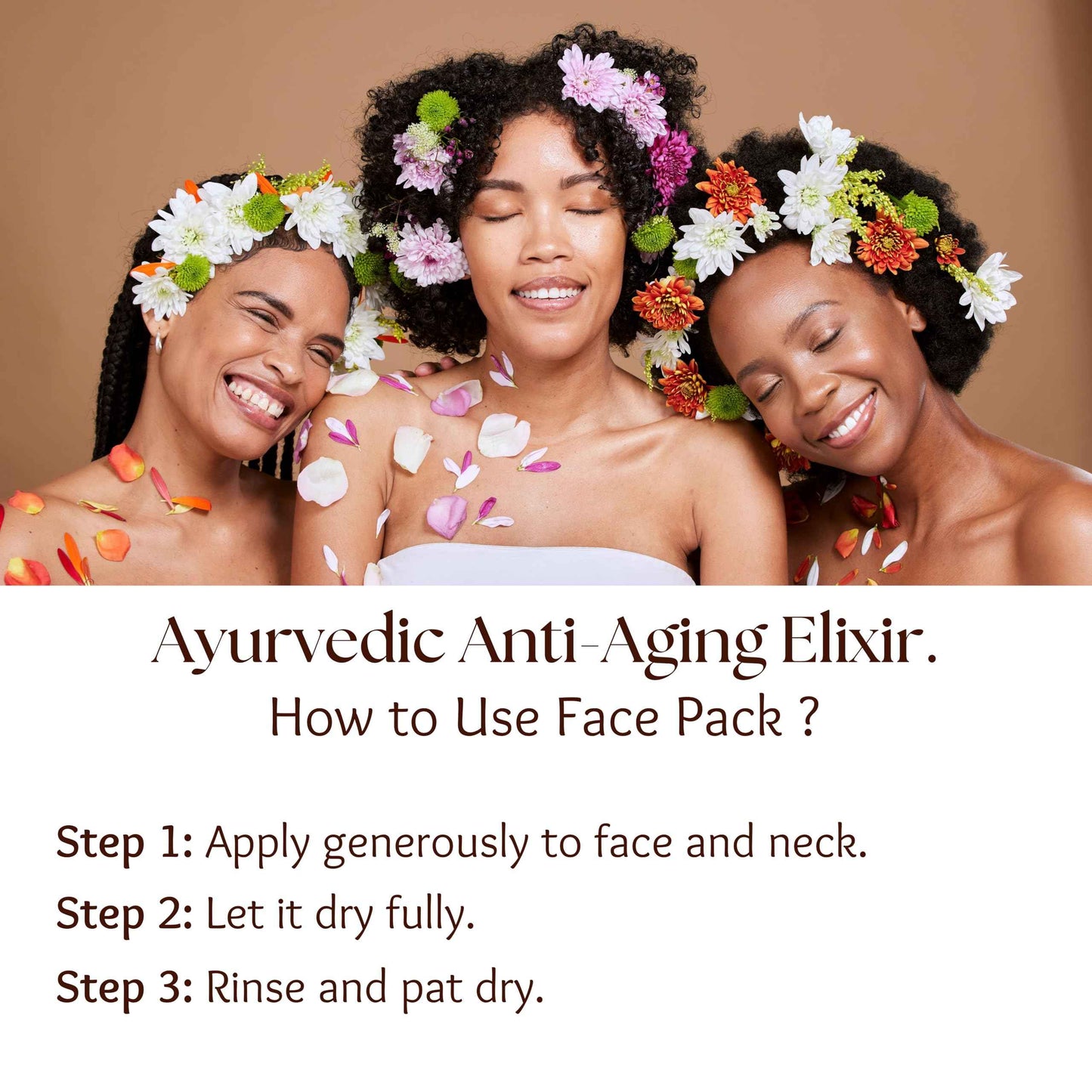 Ayurvedic Clay Facial Mask for Natural Skin Care with Hydrating Radiant Glow Formula - 1.76 Fl oz, Anti-Aging Face Mask for Dull Skin with Ganges Water, Rose Water, Red Ochre Clay & Clarified Butter