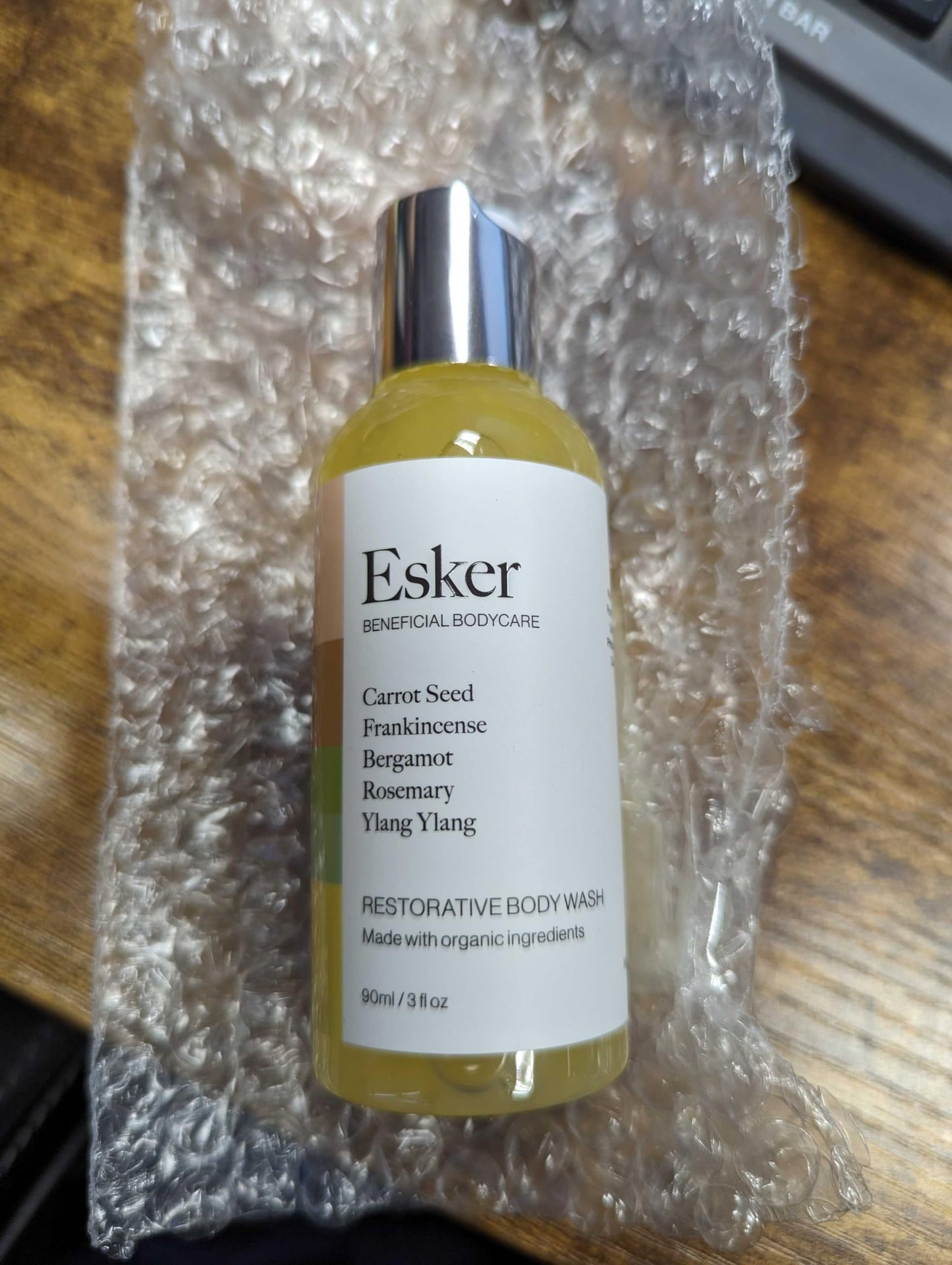 ESKER - Natural Restorative Body Wash | Plant-Based, Cruelty-Free, Clean Beauty (3 oz | 90 ml)