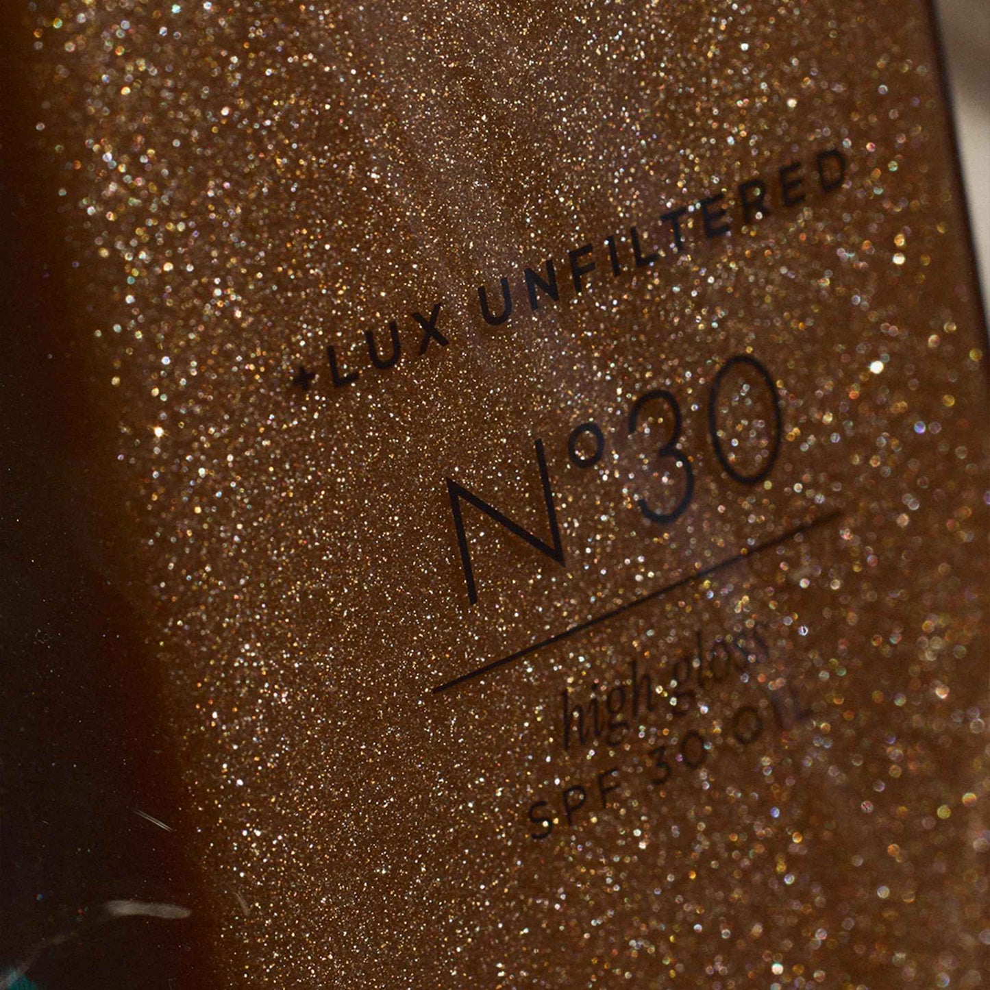 + Lux Unfiltered N°30 Shimmer Body Oil with SPF 30 - Hydrating & Nourishing High Gloss Tanning Oil, Instant Bronze Shimmer Sunscreen - Oxybenzone Free - Broad Spectrum Sunscreen SPF 30