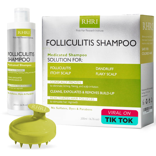 Anti Fungal Folliculitis Shampoo, Seborrheic Dermatitis Shampoo,Folliculitis Treatment, Dandruff Treatment, Scalp Psoriasis Treatment, Relieve From Itchy Dry Scalp