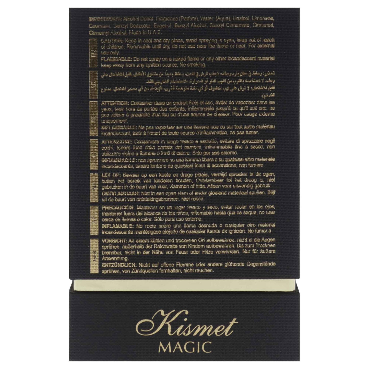 Kismet Magic by Maison Alhambra for Men - 3.4 oz EDP Spray