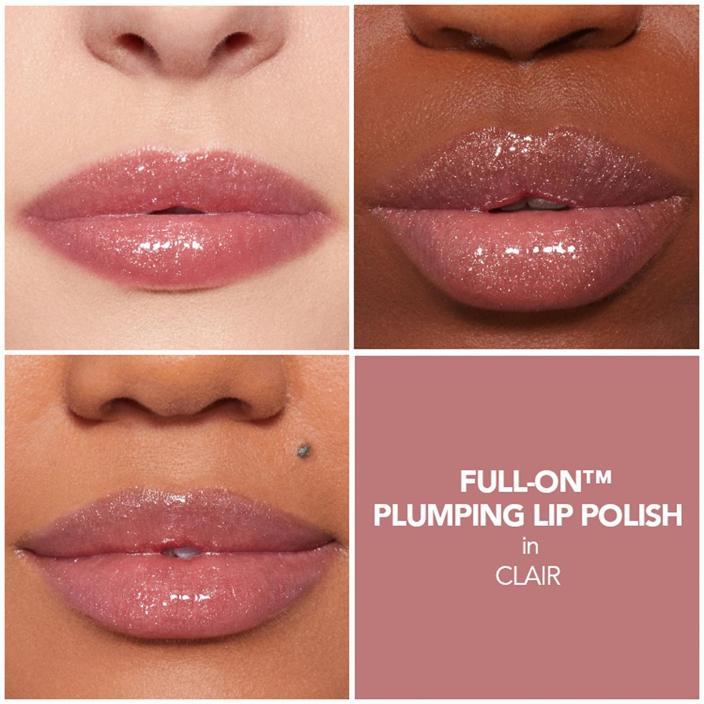 BUXOM Full-On Plumping Lip Polish, Clair