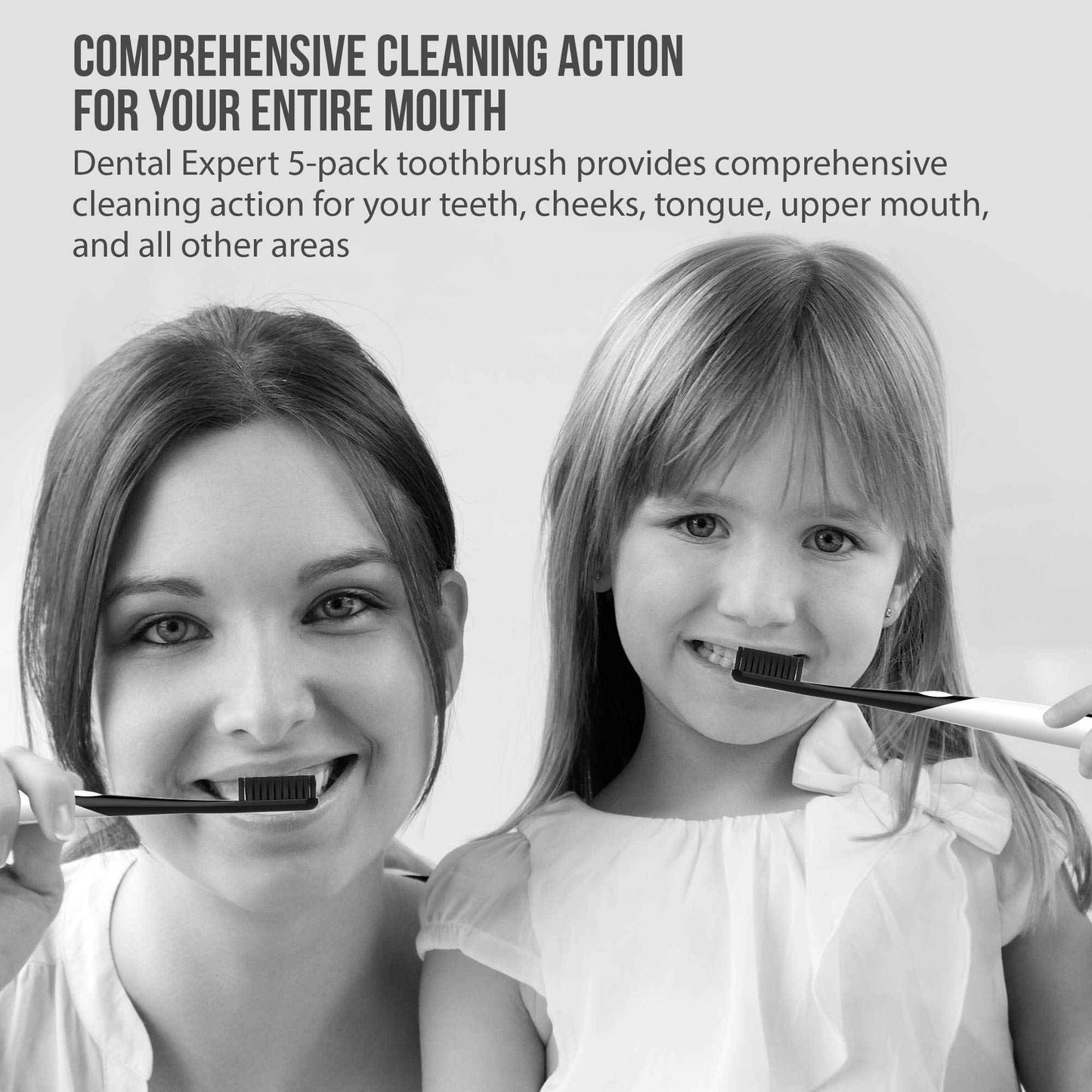 Soft Toothbrushes for Adults - Black Charcoal Toothbrush Ultra Soft for Sensitive Gums - Teeth Whitening Brush for Adults & Children [Extra Family Pack] Super Soft Tip Bristles