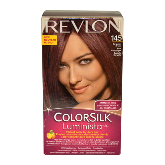 Revlon ColorSilk Luminista Haircolor, Burgundy Brown