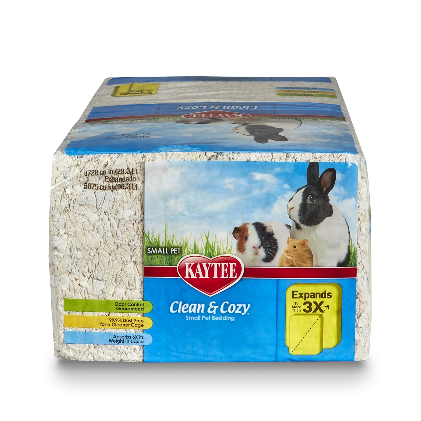 Kaytee Clean & Cozy White Small Animal Bedding