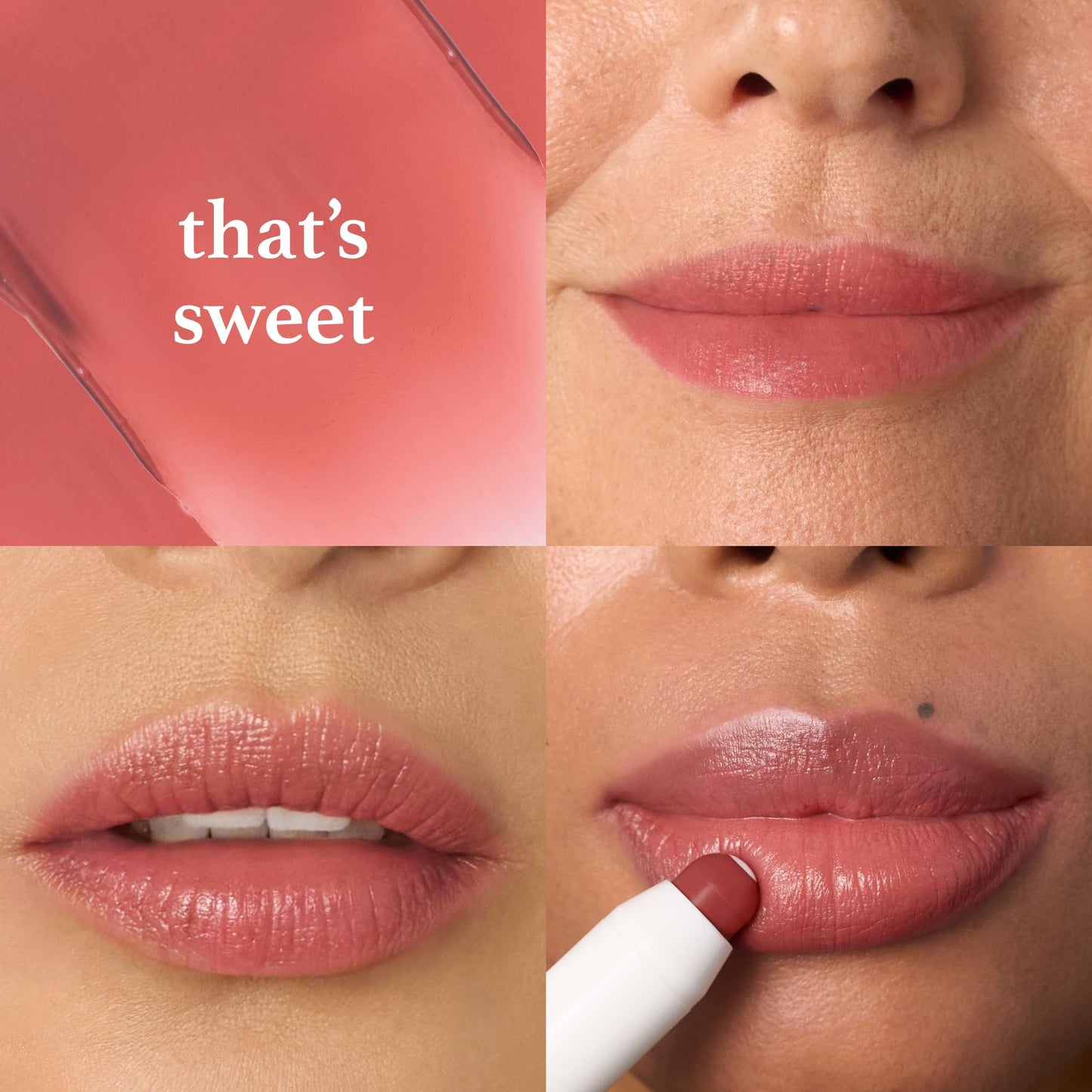 Julep It's Balm: Tinted Lip Balm + Buildable Lip Color -That's Sweet - Natural Gloss Finish - Hydrating Vitamin E Core - Vegan