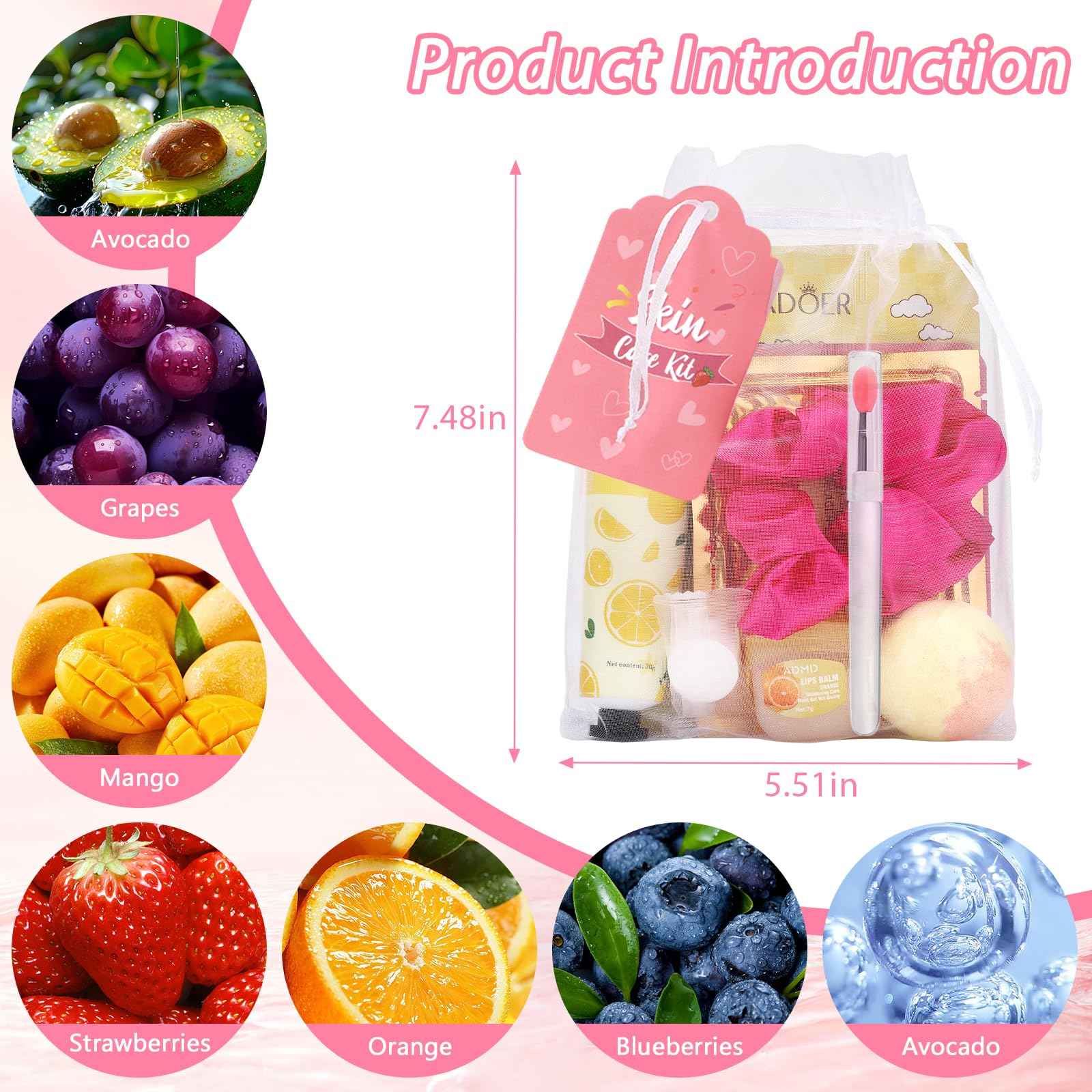 Jutqut 88PCS SPA Party Supplies for Girls, Under Eye Patches, Facial Masks, Lip Mask & Balm, Hand Cream, Foot Bath Bombs, Compressed Towel, Hair Band, Bulk Birthday & Sleepover Party Kit