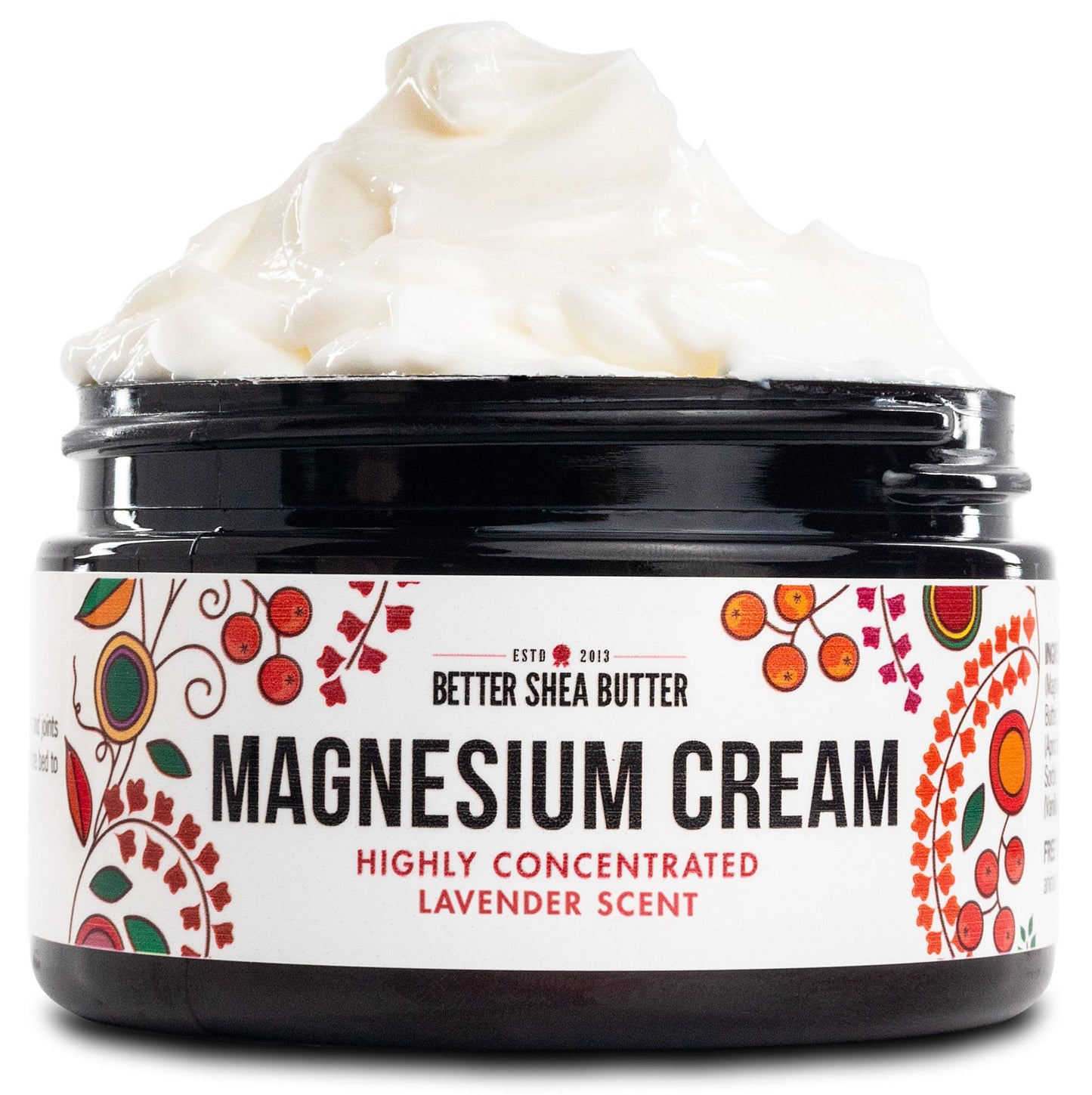 Magnesium Good Night Cream | Relieves Muscle Tension and Leg Cramps | Night Lotion Safe for Pregnancy, Kids and Babies | Organic and Natural Ingredients| Vegan, US made | (Lavender)