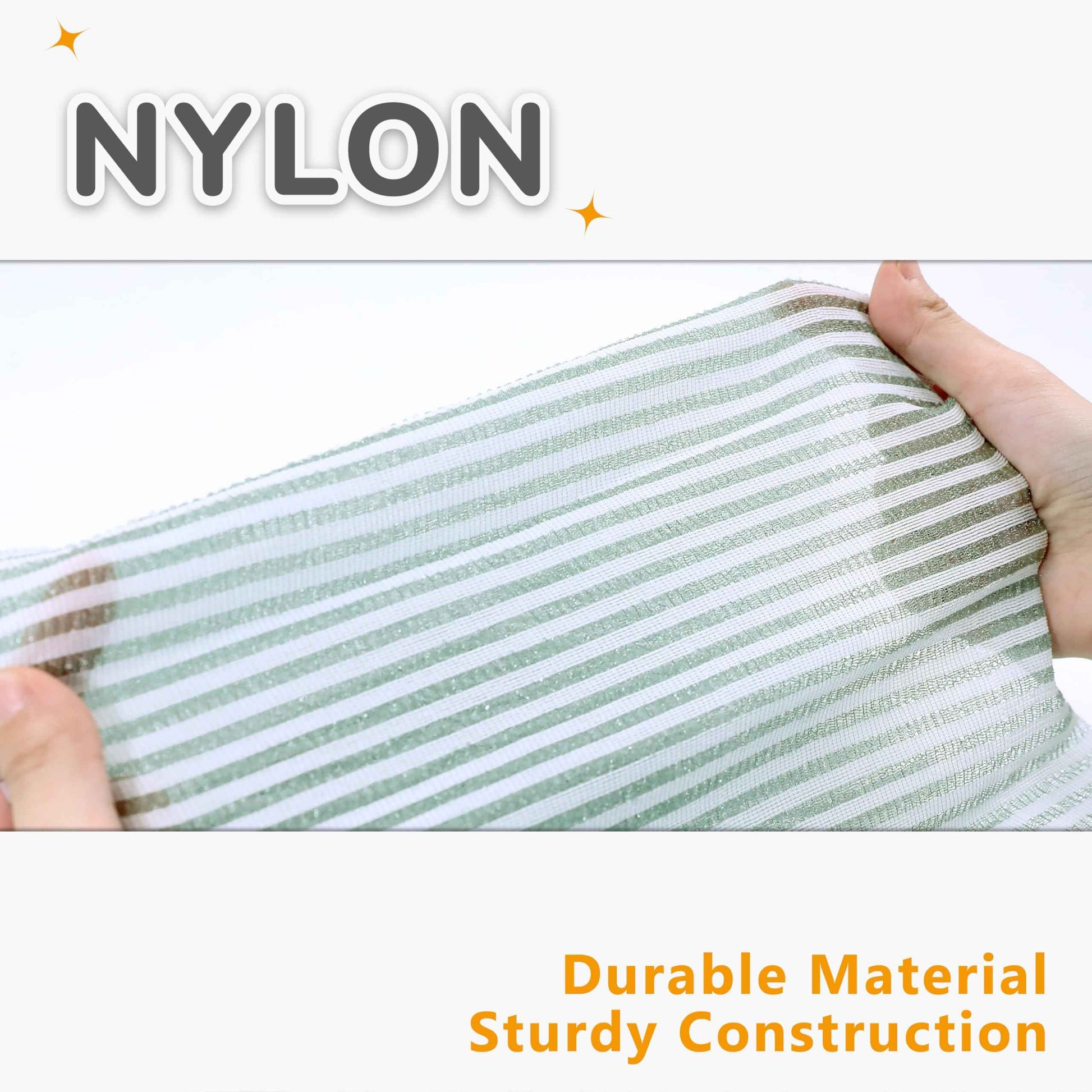 myHomeBody Extra Long Exfoliating Washcloth, Exfoliating Body Scrubber, Shower Towel, Long Bath Cloth, Japanese Washcloth, Set of 2