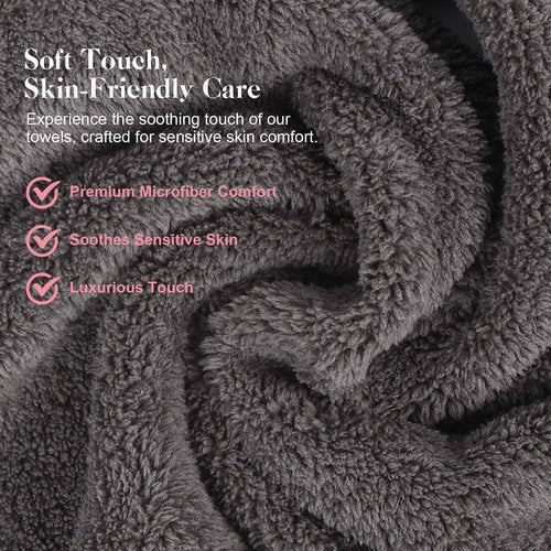 Breenhill 12 Pack Soft, Thick Spa Towels - Microfiber Facial Towels for Professional Estheticians