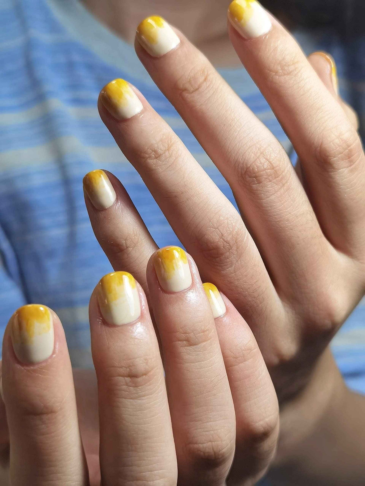 AIMEILI Gel Nail Polish No Wipe Top and Base Coat Set, and Clear Color Pink Nude White Soak Off Gel Nail Polish Set Of 12pcs X 8ml