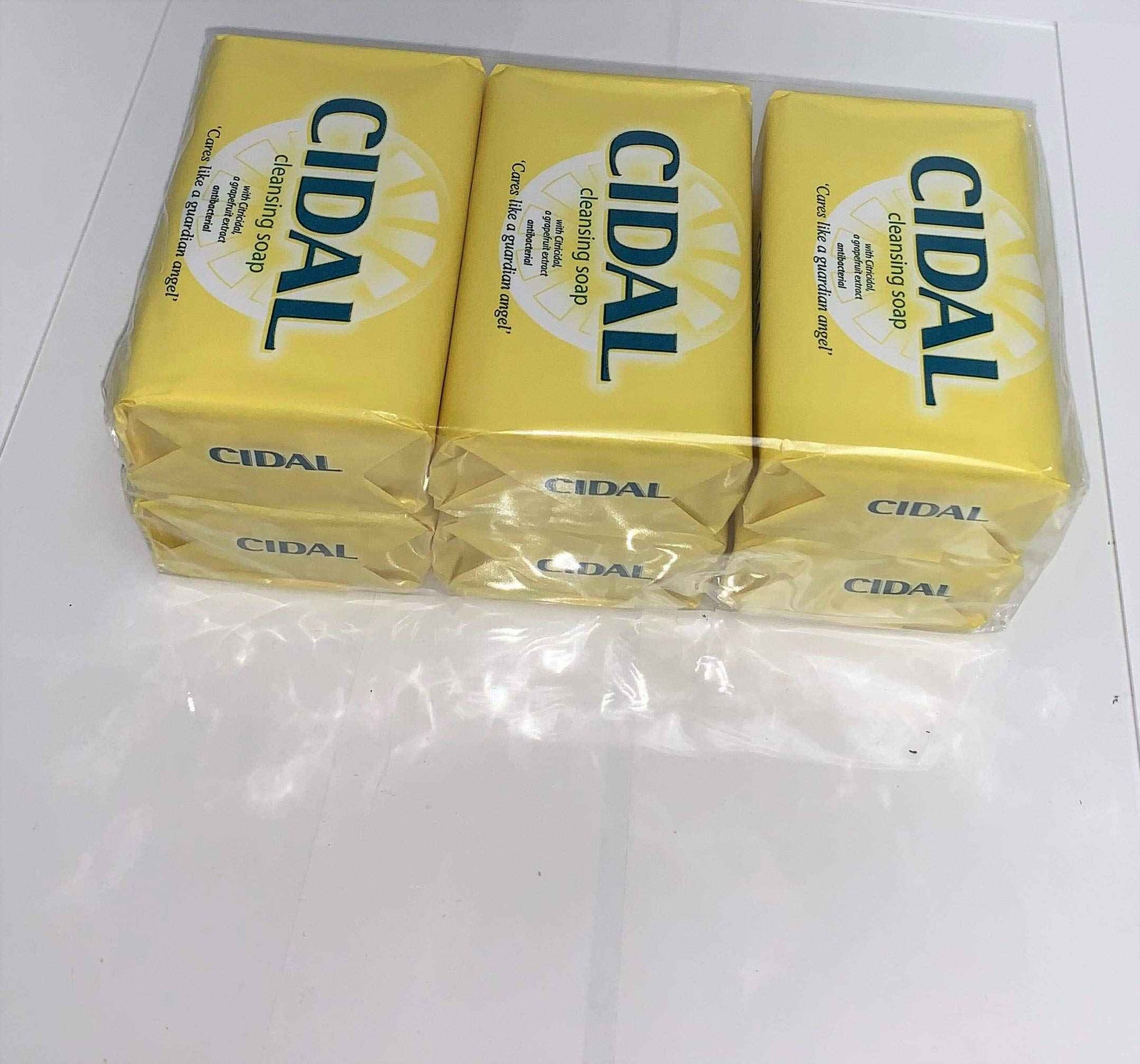 3 x Cidal Natural Antibacterial soap twin pack 125g by Cidal