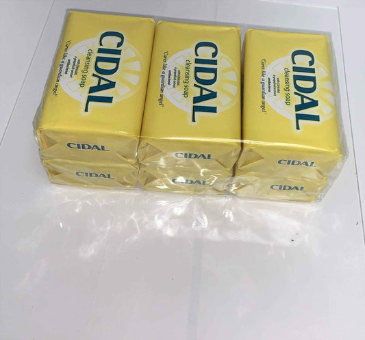 3 x Cidal Natural Antibacterial soap twin pack 125g by Cidal