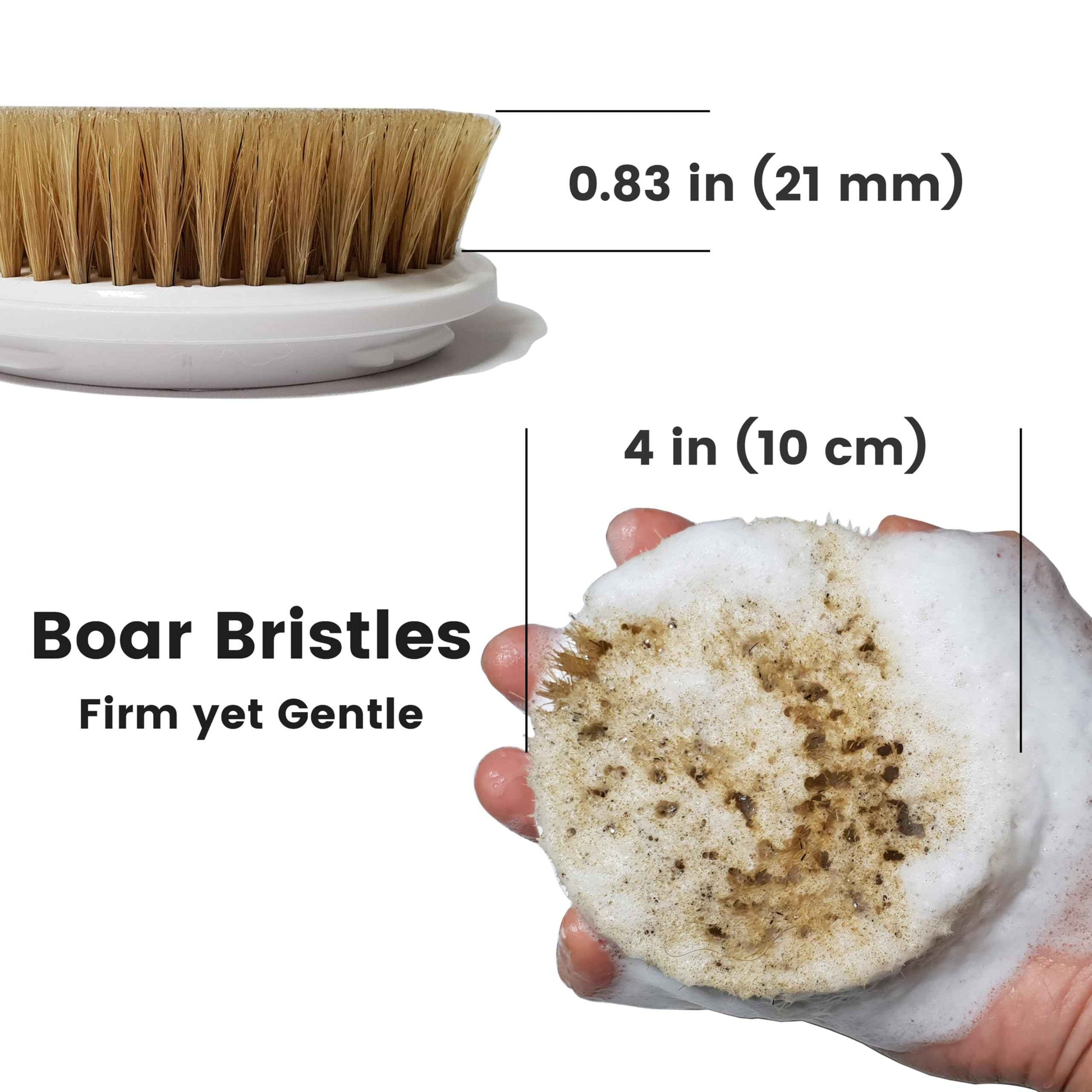 SELYBACK Full Set | 3-in-1 Body & Back Care Tool with Long Handle, Includes Lotion Applicator, Exfoliating Brush & Liquid Treatment Head