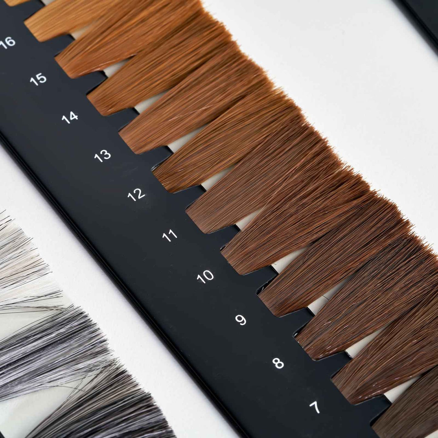 Hair Level Scale Chart Set Checking Brightness For Hair Salon and Hairdresser