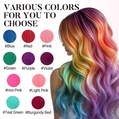 MAXITA Tape in Hair Extensions Human Hair Teal Green Tape in Extensions, 10pcs 25g 14 Inch Remy Invisible Tape Ins Straight Colored Soft Real Human Hair Tape in Extensions Natural Hair Extensions