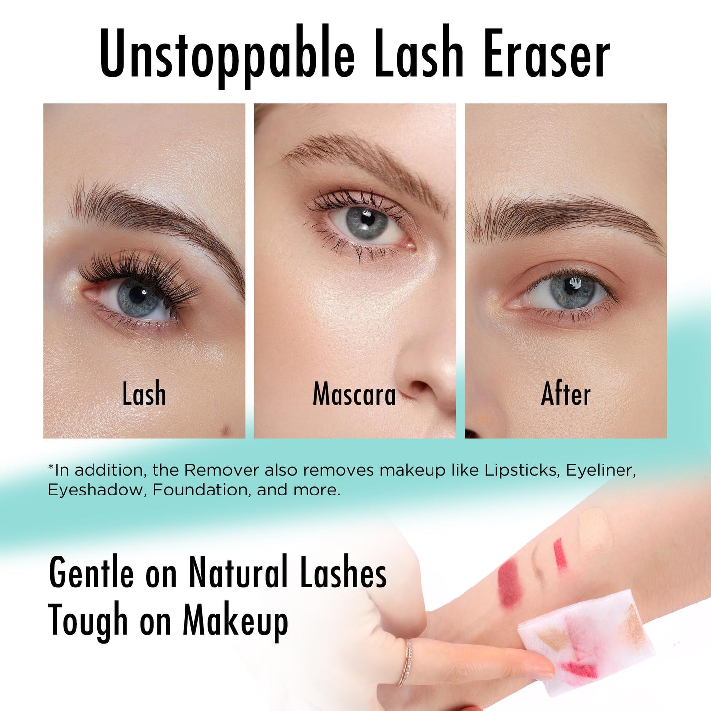 BEYELIAN Lash Remover, Cluster Lash Glue Remover Eyelash Remover for Cluster Lashes Lash Adhesive Remover Lash Glue Remover Aloe Vera 5g