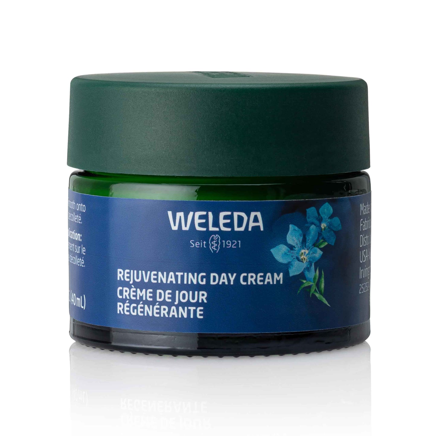Weleda Face Care Rejuvenating Day Cream, 1.3 Fluid Ounces, Plant Rich Moisturizer with Blue Gentian and Edelweiss