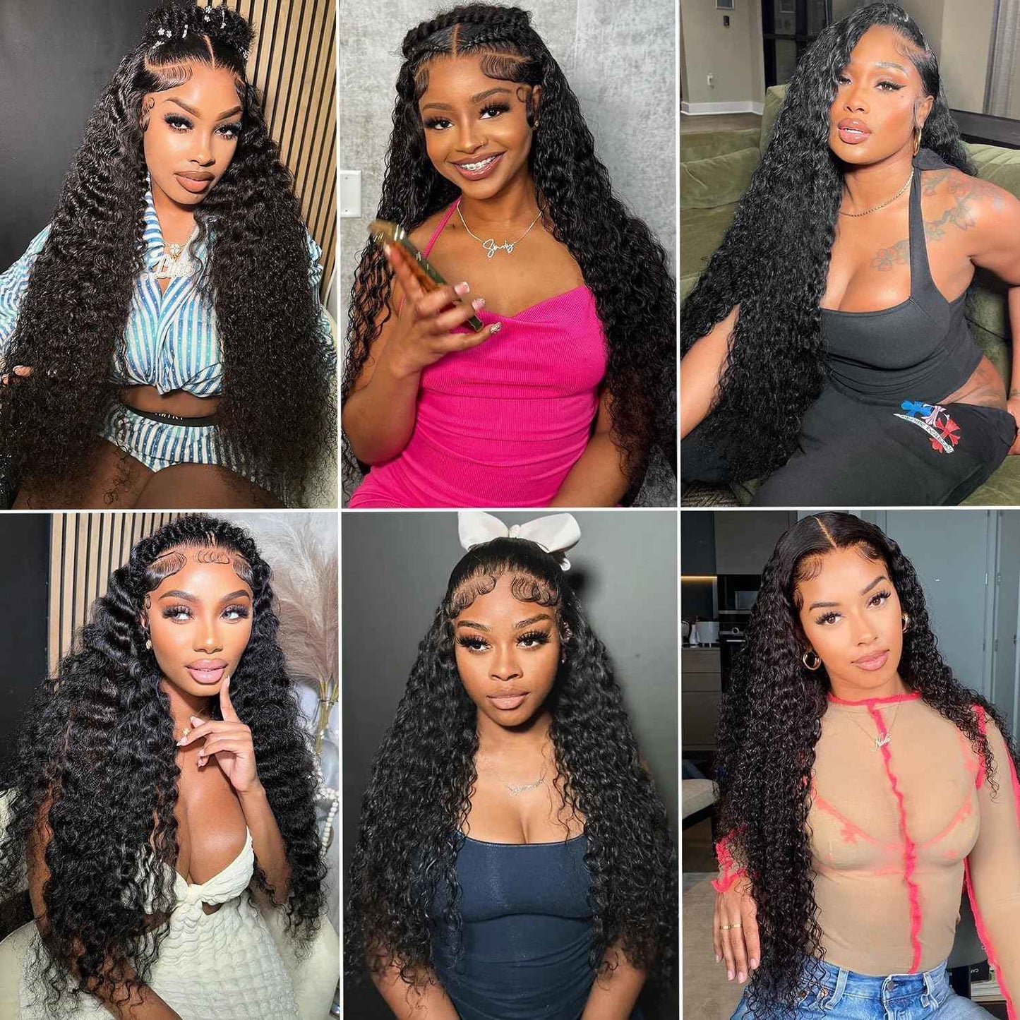 Deep Wave Human Hair Bundles 18 Inch Deep Wave Bundles 100% Unprocessed Brazilian Virgin Hair 1 Bundles Curly Bundles Hair Extensions Real Human Hair Wavy Quick Weave Bundles Natural Black