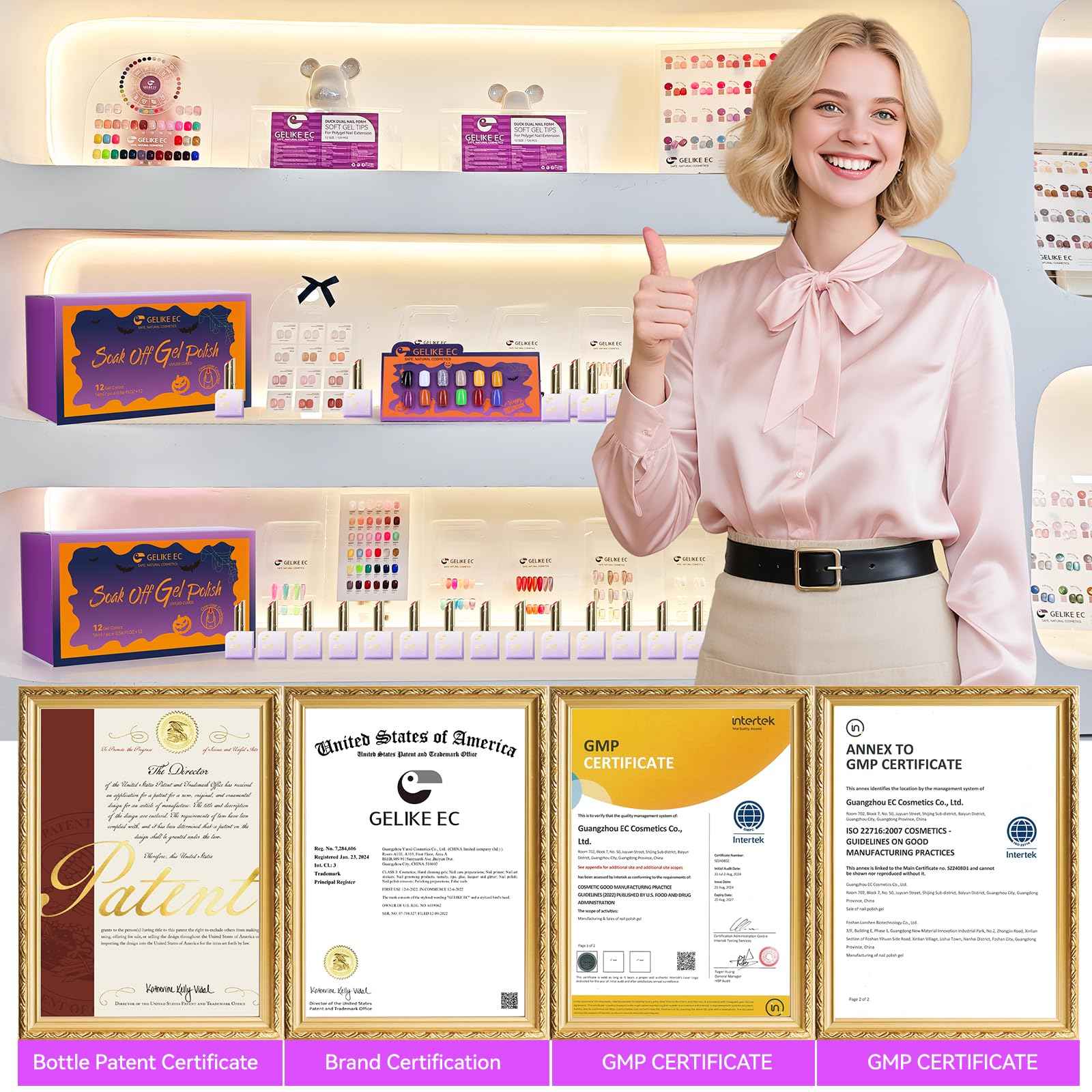 gelike ec Gel Nail Polish Set: HEMA Free Gel Polish Kit With 16ML 12 Fall Colors Big Bottles for Young Women Manicure DIY at Home with Color Chart and Stickers 2026