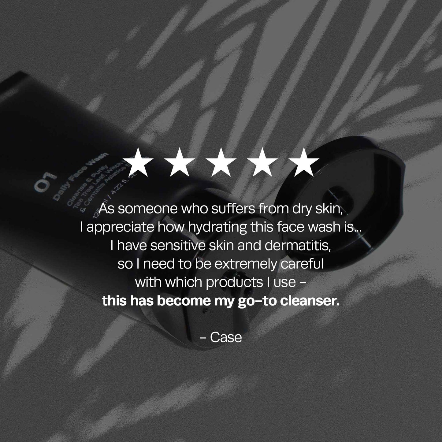 HommeFace 2-Pack Daily Face Wash for Men, Gentle Facial Cleanser for Deep Cleansing with Collagen, Hyaluronic Acid & Witch Hazel Extract