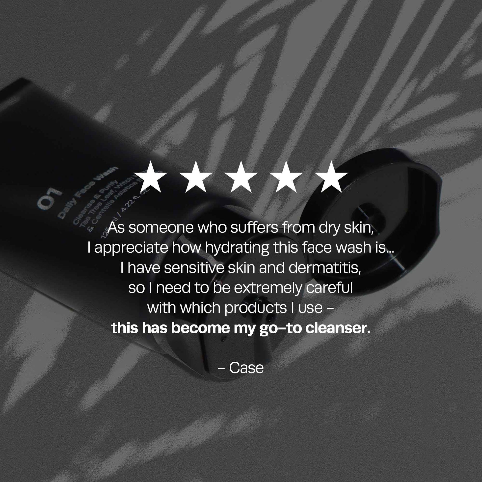 HommeFace 2-Pack Daily Face Wash for Men, Gentle Facial Cleanser for Deep Cleansing with Collagen, Hyaluronic Acid & Witch Hazel Extract