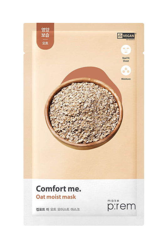 MAKE P:REM Comfort Me. Oat Moist Mask