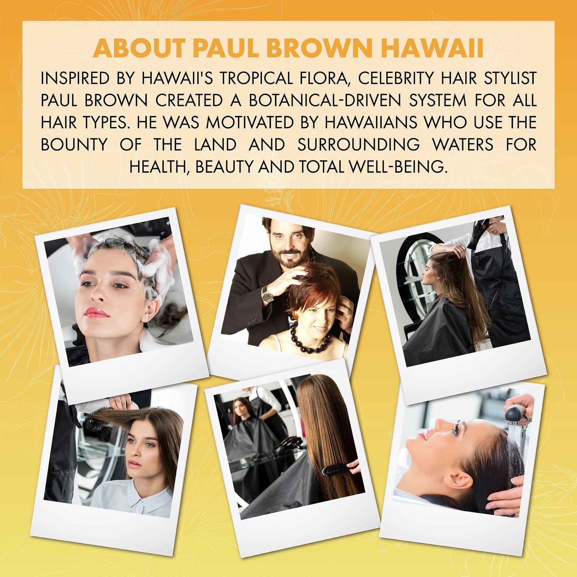 Paul Brown Hawaii Resurrect Salon Quality Conditioner | Hydrate & Treat Damaged Hair | Antioxidant-Rich Kukui Nut Oil for Ultimate Hair Moisturization | Safe for Color Treated Hair (33 oz.)