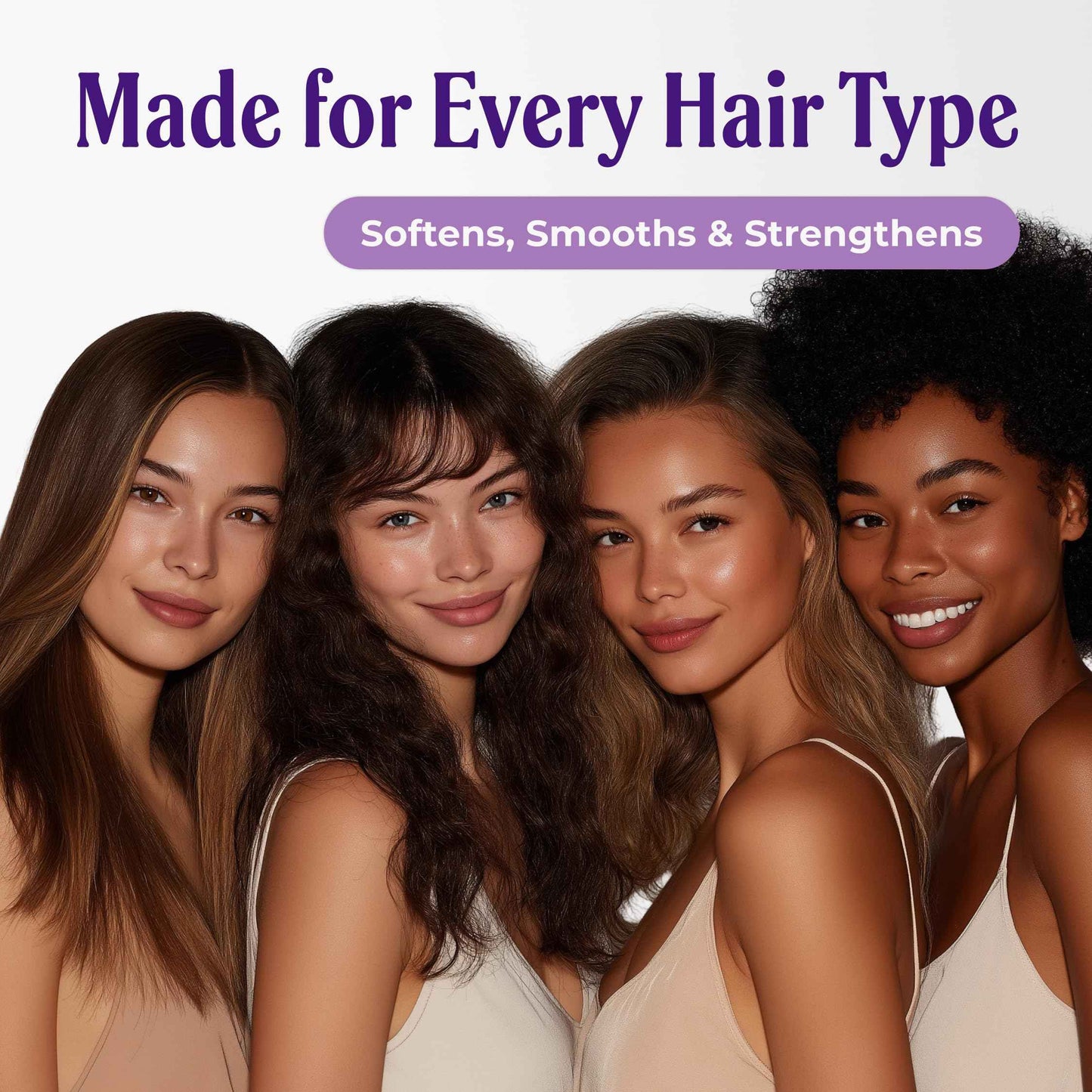 Carolayage Night Repair Treatment for Hair | Hydrating Overnight Hair Mask with Hydrolyzed Keratin and Aloe Vera | Strengthens, Restores Shine, and Reduces Frizz | Leave In, No Rinse Needed, 8.4 fl oz