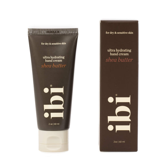 IBI Ultra Hydrating Moisturizing Hand Cream For Dry & Senstive Skin, Shea Butter 2 Ounce Tube (60ml,1 pc)