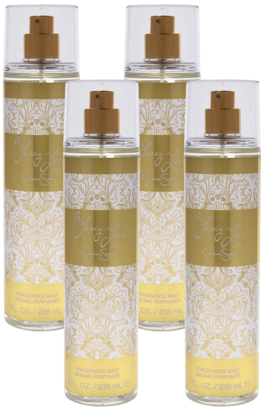 Jessica Simpson Fancy Love for Women Body Spray, 8 Fl Oz (Pack of 4)