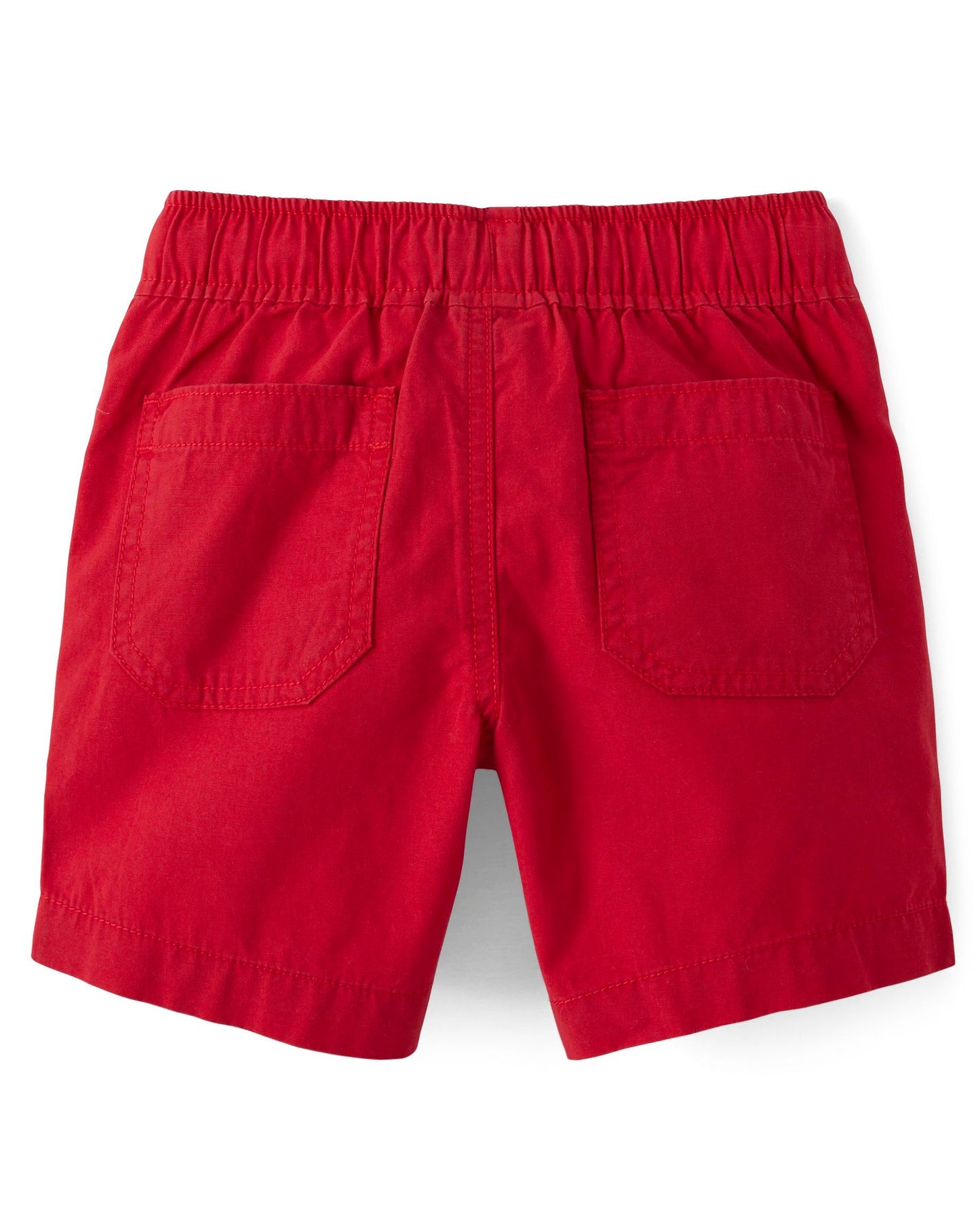 The Children's Place Boys' Cotton Pull on Jogger Shorts, Ruby