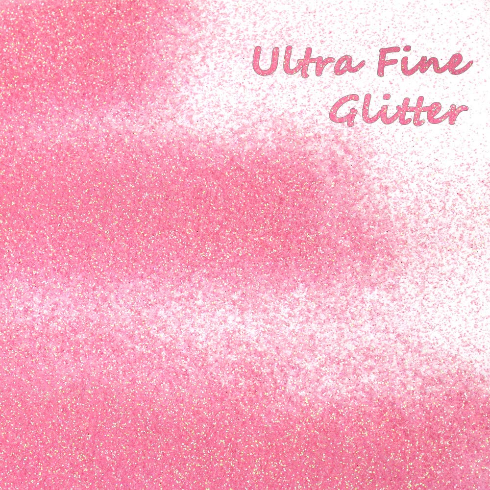 150g Extra Fine Iridescent Glitter, Rainbow Ultra Fine Glitter Powder for Resin, Tumblers, Makeup Face Eye Hair Body, Crafts Painting Arts, Nail Art DIY Decoration (Light Pink)