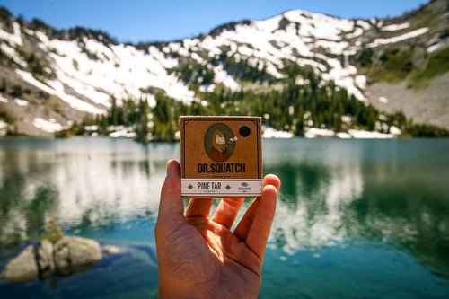 Dr. Squatch Pine Tar Soap 2-Pack Bundle - Mens Bar with Natural Woodsy Scent and Skin Exfoliating Scrub – Handmade with Pine, Coconut, Olive Organic Oils in USA (2 Bar Set)