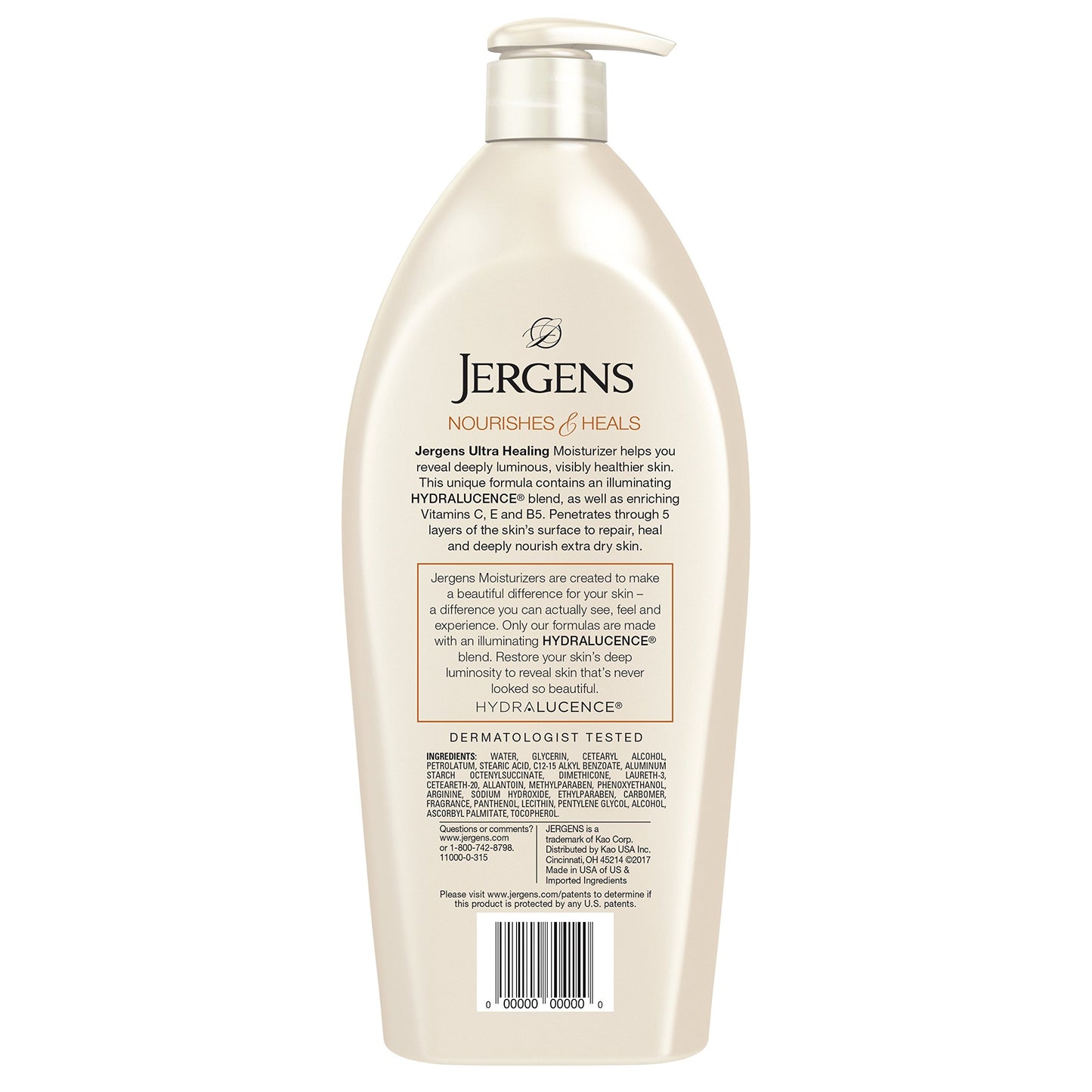 Jergens Ultra Healing Extra Dry Skin Moisturizer, 32 Ounces