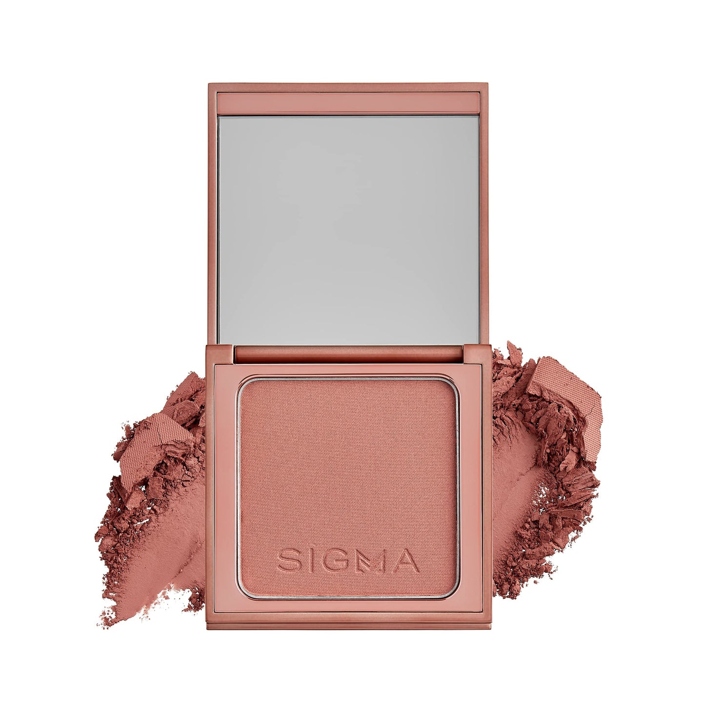 Sigma Beauty Flushed Neutral Matte Blush Palette - Long Lasting Blush Pressed Powder - Gluten Free, Cruelty Free, Vegan Makeup Palette - Cor-de-Rosa