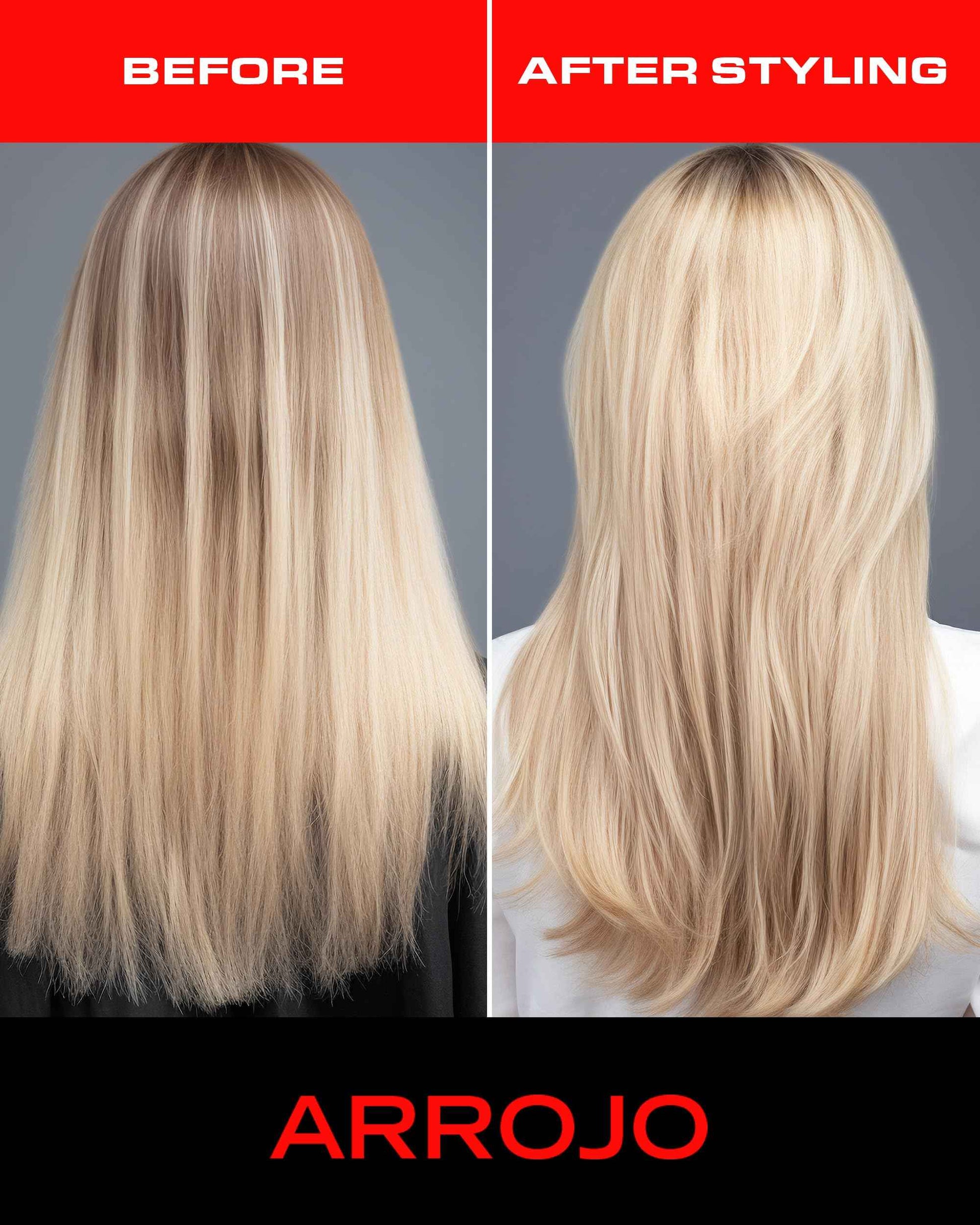 Arrojo Styling Cream – Hydrating Hair Cream with Vitamin E, Macadamia &, Jojoba Oil – Frizz Control & Heat Protection for Women & Men, 6 oz