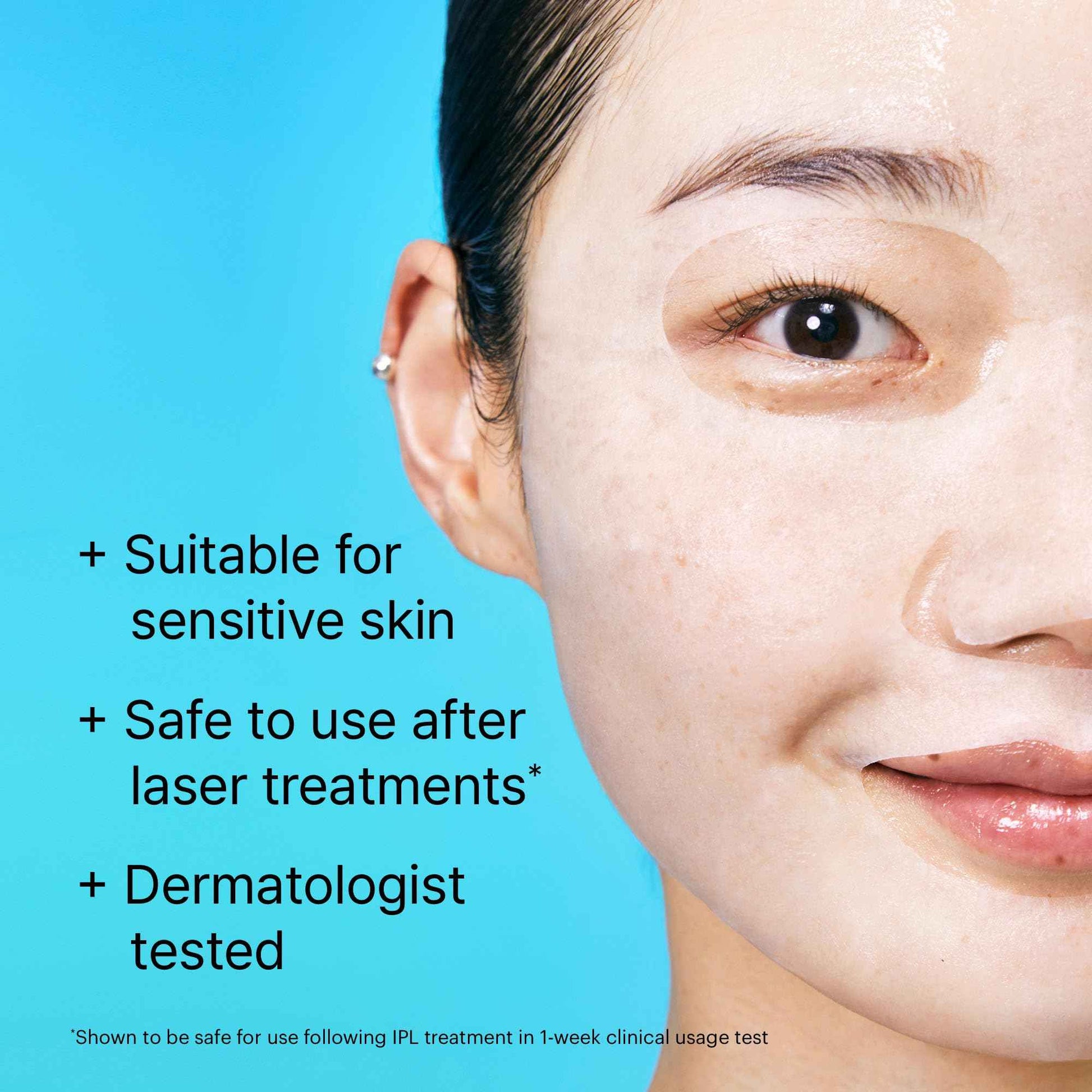 Dr.Jart+ Dermask Vital Hydra Solution Glow Korean Face Mask with Hyaluronic Acid for Glass Skin | Sheet Mask | Korean Skin Care, 5 Pack