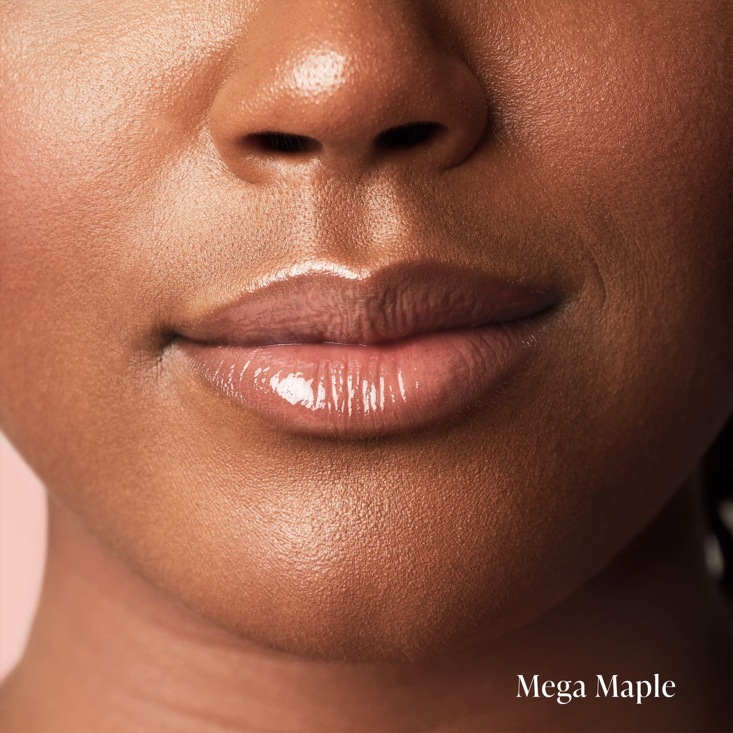 Mally Beauty Positively Plump Lip Gloss | High-Shine Hydrating Lightweight & Comfortable Wear, Mega Maple