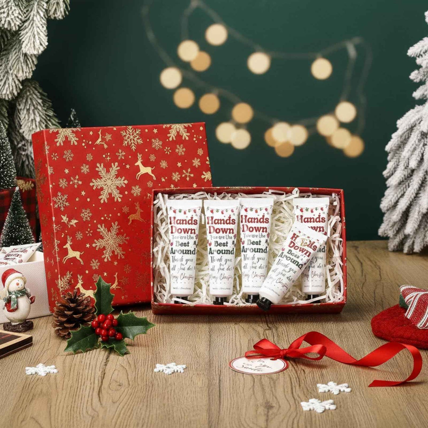 Loopeer 24 Pcs Christmas Hand Cream Set Bulk Mini Lotion Gift for Women, Beauty Advent Calendar 2025 Travel Size Hand Lotion for Dry Cracked Hands, Xmas Stocking Stuffer for Mom Employee Coworker