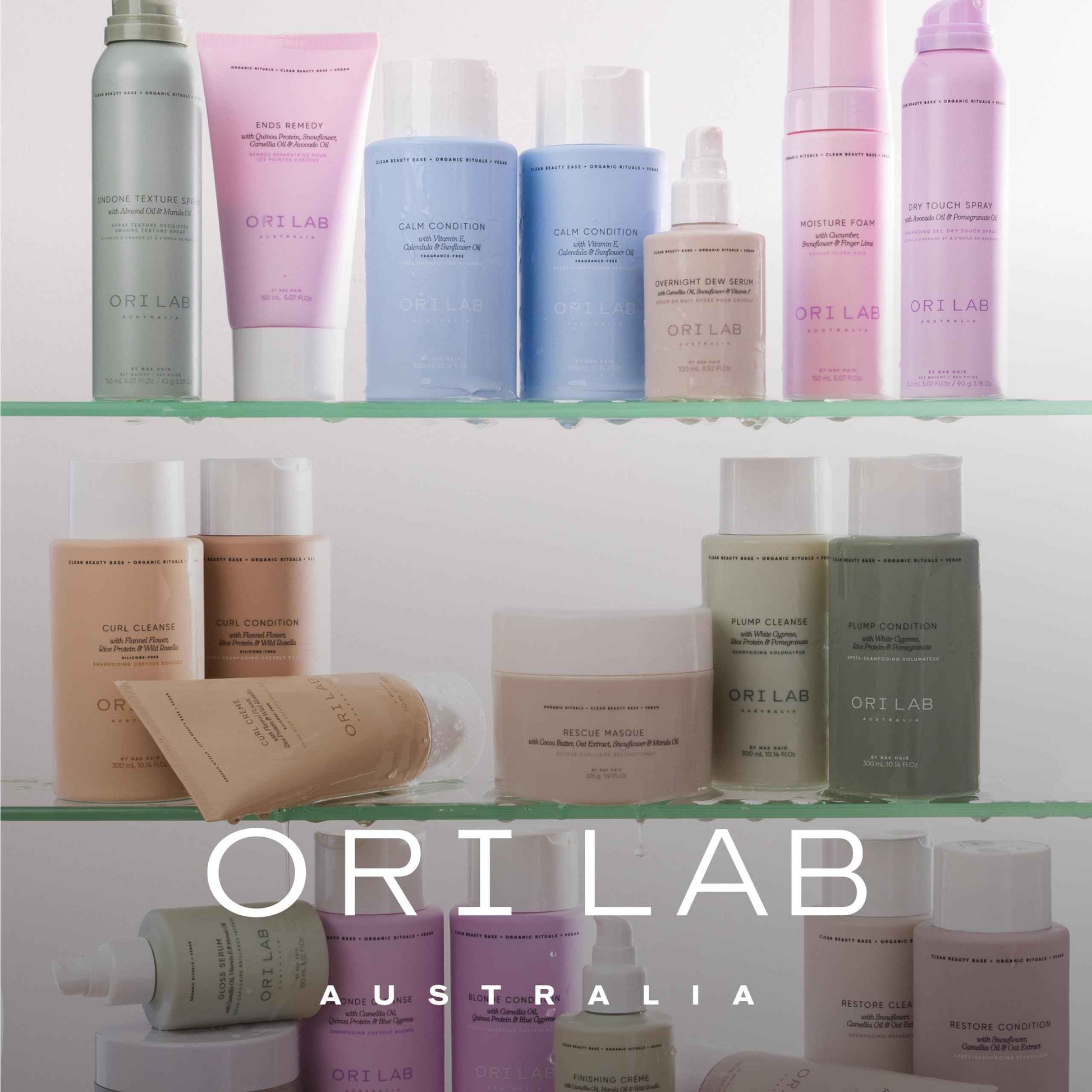 ORI LAB - Gloss Serum 100ml - Nourishing Hair Shine Serum