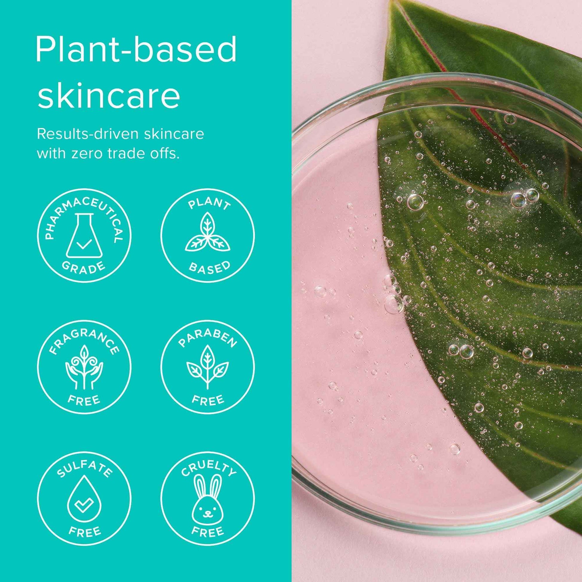 ClarityRx Cleanse Daily Face Wash, 6 Fl Oz, Vitamin-Infused Natural, Plant-Based Moisturizing Facial Cleanser with Vitamins & Antioxidants, Deep Cleansing, No Parabens & Sulfates, All Skin Types