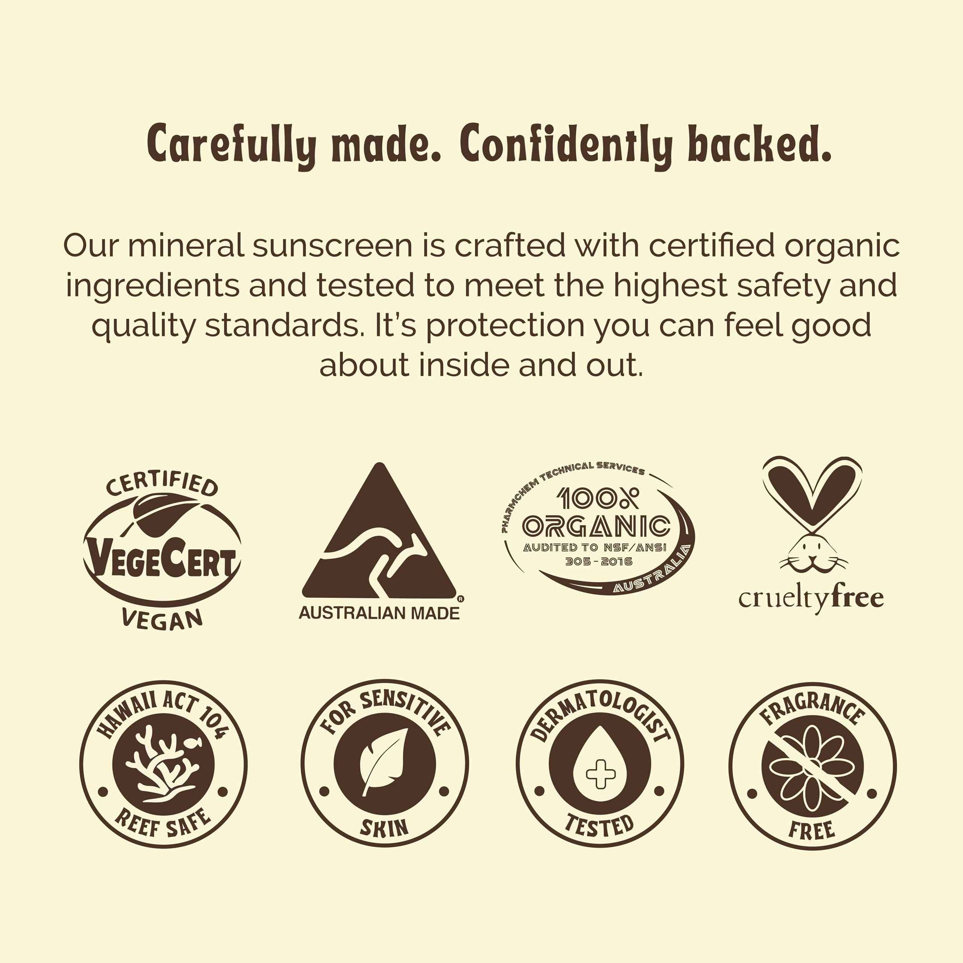 Makaio Naturals 100% Organic Mineral Sunscreen SPF 50 – Face & Body, Unscented, No White Cast, Non-Nano Zinc, Vegan, Hypoallergenic, Reef Safe, Dermatologist Tested, 3.88 fl oz