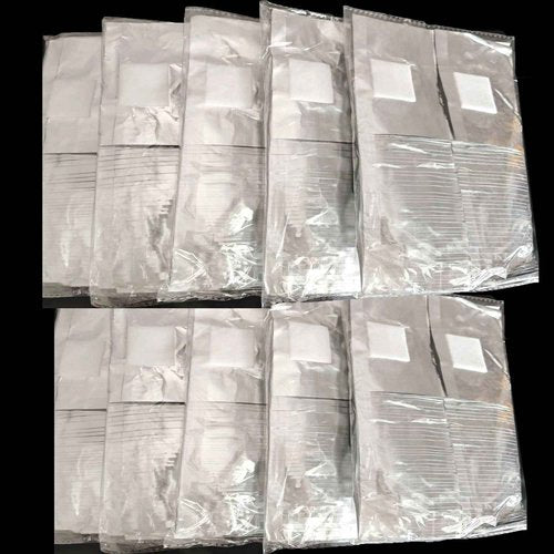 1000PCS Nail Polish Remover Foil Wraps, Nail Polish Remover Wrap with 1.18'' Pre-attached Lint Free Cotton Pads, Foil Wraps Aluminium Soak Off Gel Nail Polish Removal Tool Finger