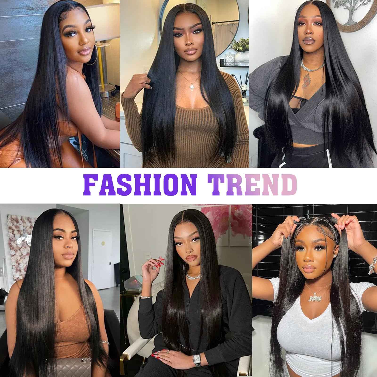 Kaidene 22 Inch Straight Human Hair 1 Bundle 12A Brazilian Virgin Raw Hair Bundles Quality Double Weft Soft Glossy Remy Hair Bundles for Black Women