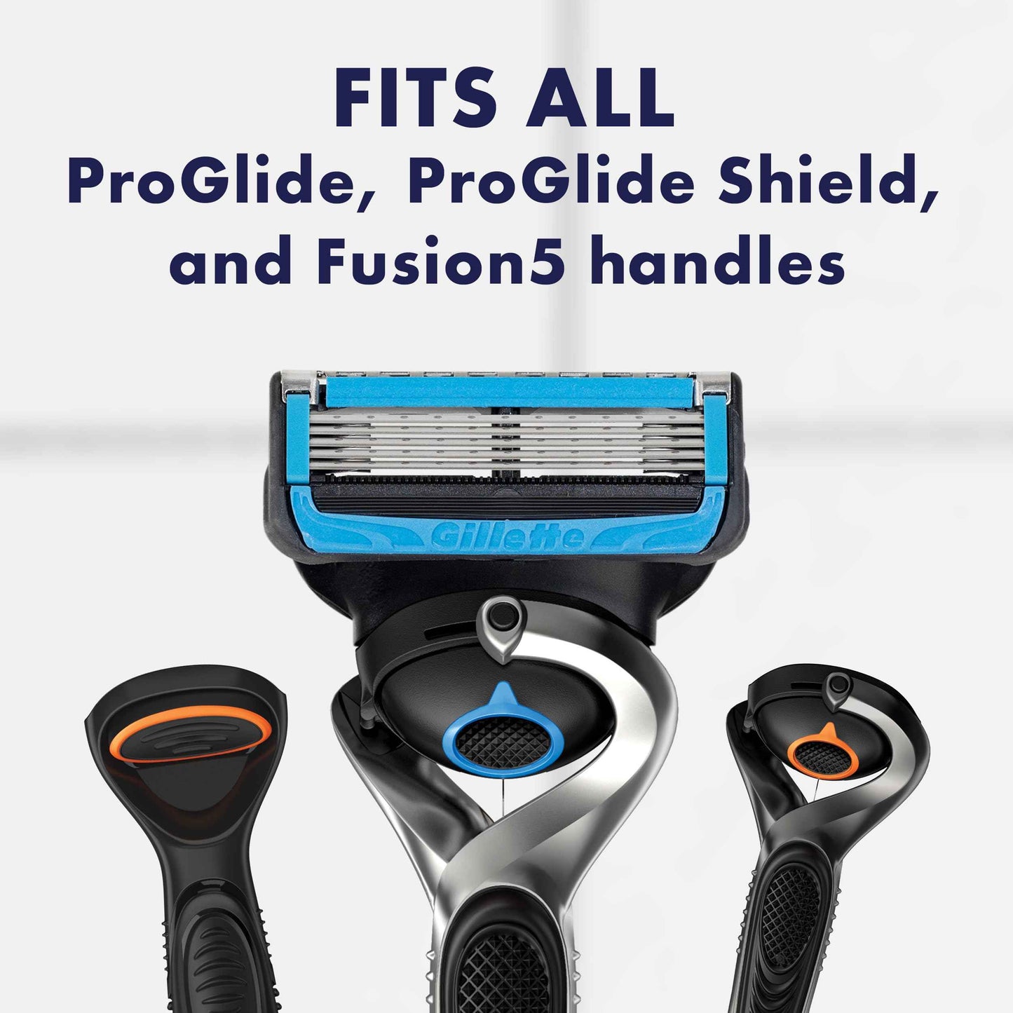 Gillette ProGlide Chill Razor Refills for Men, 8 Blade Refills