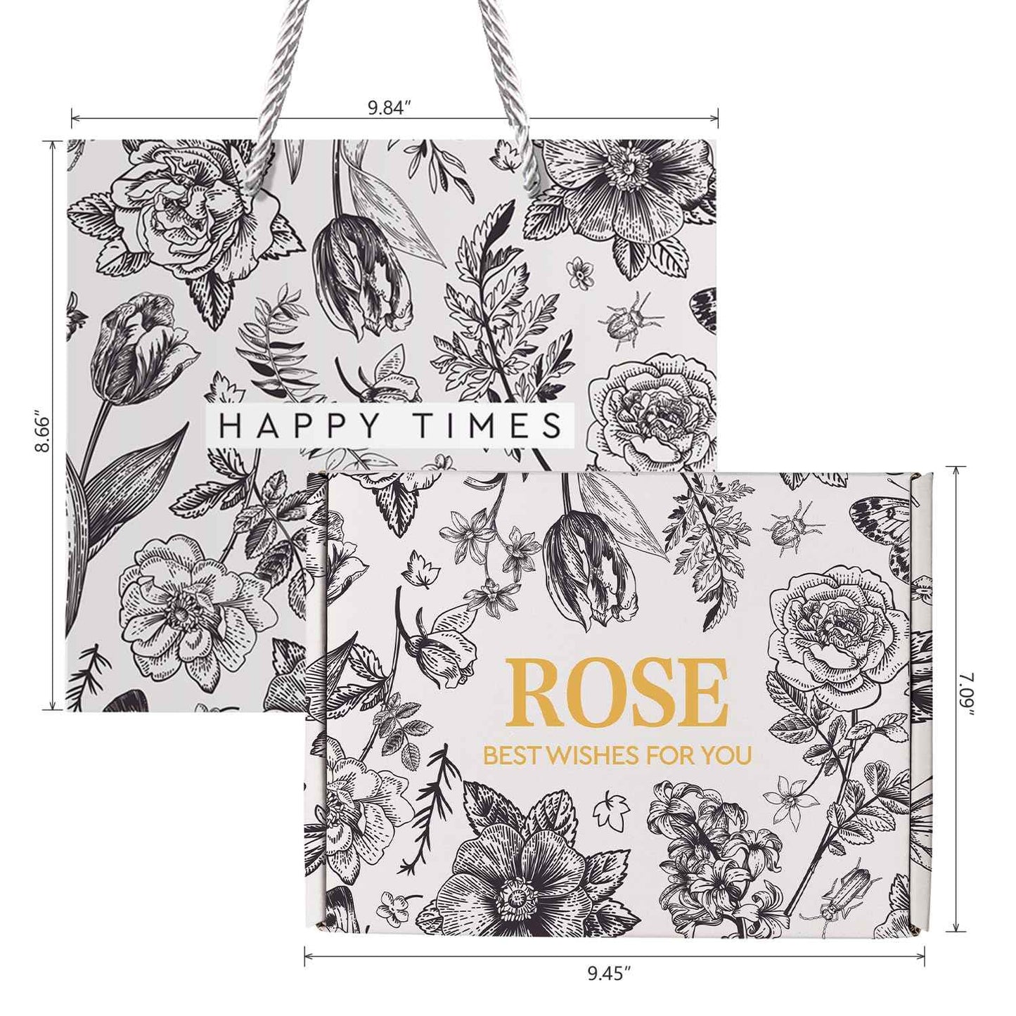 Spa Gift Set for Women- Luxury Rose 14 Pcs Bath Set, Home Spa Kit, Christmas Gift for Women, Birthday Gifts