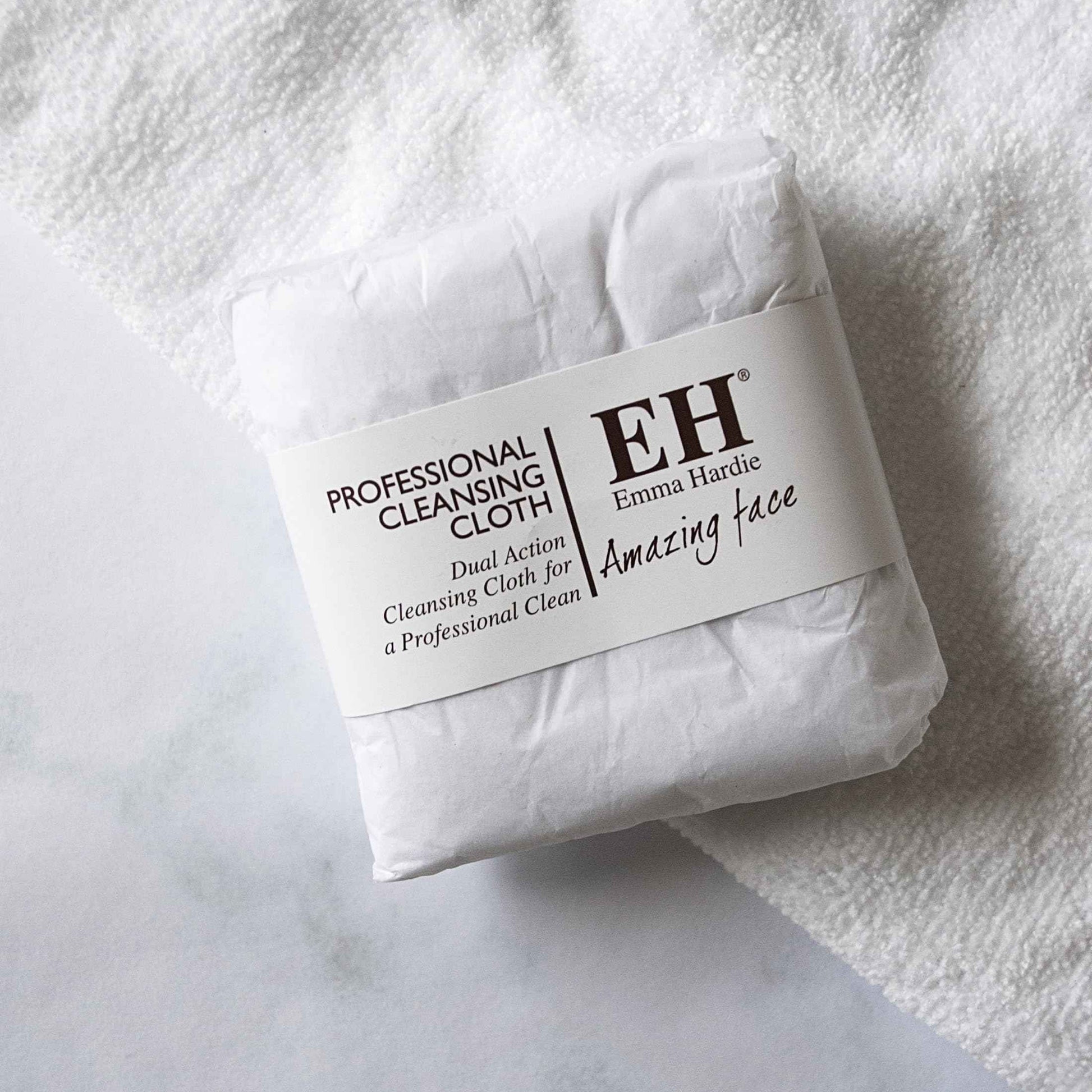 Emma Hardie 3 Pack Dual Action Microfibre & Muslin Cleansing Cloths, Perfect for Removing Cleansing Products, Gentle Exfoliation, Deep Pore Cleansing, Skin Brightening & Toning