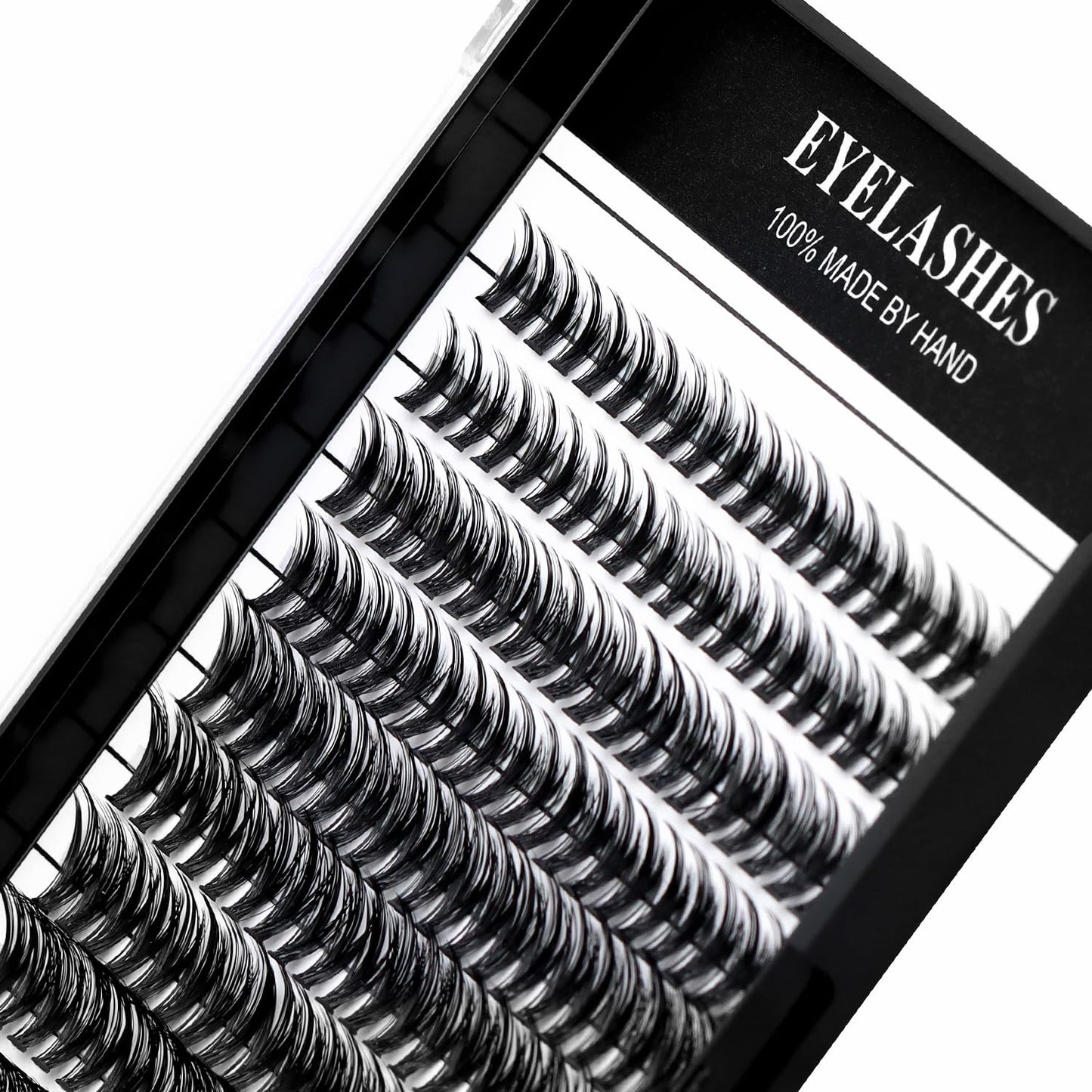 Vayator Large Tray 220 Cluster/Box Eyelashes 0.07 Thickness Eyelashes Individual Eyelash False Eyelashes Extension Eyelash 10D/20D/40D/50D Eyelash (40RR-10-16mm Mixed Lashes Kit)