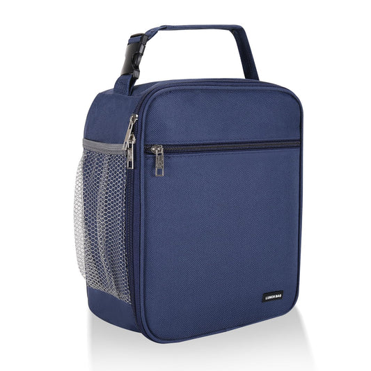 AYEANY Lunch box Lunch bag for men women Lunchbox Lunch bags Insulated Lunch bag Lunch box cooler (Deep blue)